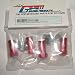 GPM for Traxxas 1/16 Mini E-Revo, Mini Slash, Mini Summit Upgrade Parts Aluminum Hex Adapters (+20mm) - 4 Pcs Set Red