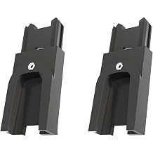 Connectors Adapter for Uppababy Compatible with Nuna | Connects V1/V2/V3 Fits for Nuna TRIV Next & for Nuna SWIV, Secure Click Lock, Durable Construction