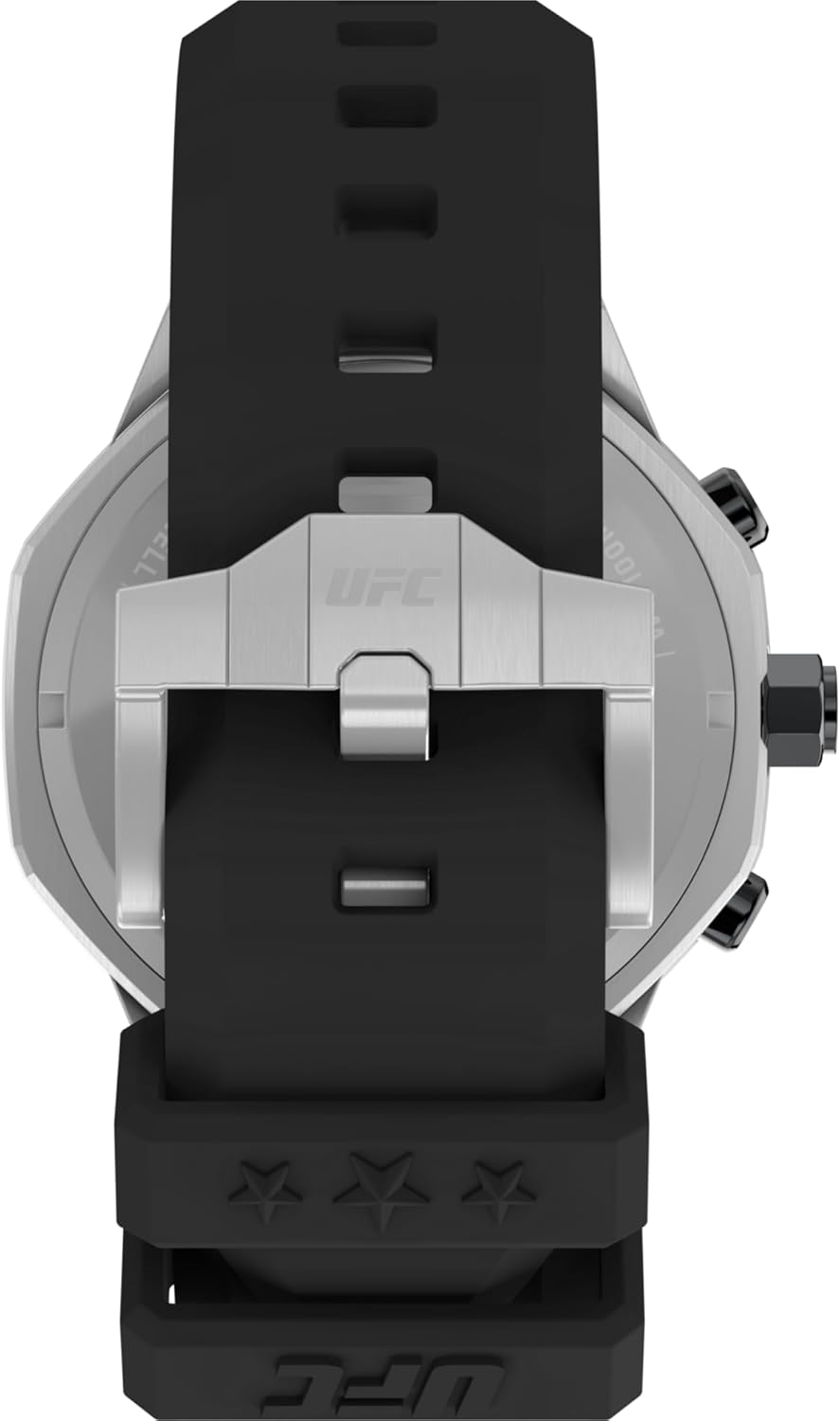 Timex Unisex UFC King 45mm Watch - Black Strap Black Dial Two-Tone Case