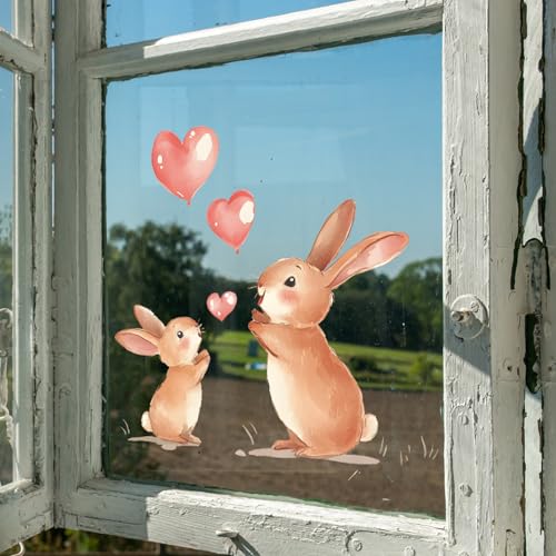 Vinilos Decorativos Conejo Acuarela Para Decoración Infantil miniatura 5