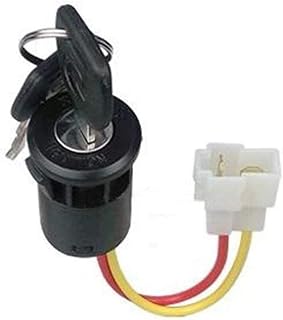 jiaruixin 6V12V Power Supply Key Switch Start Power Electric Door Lock Accessory for Children Electric Ride on Toys Replacement Parts