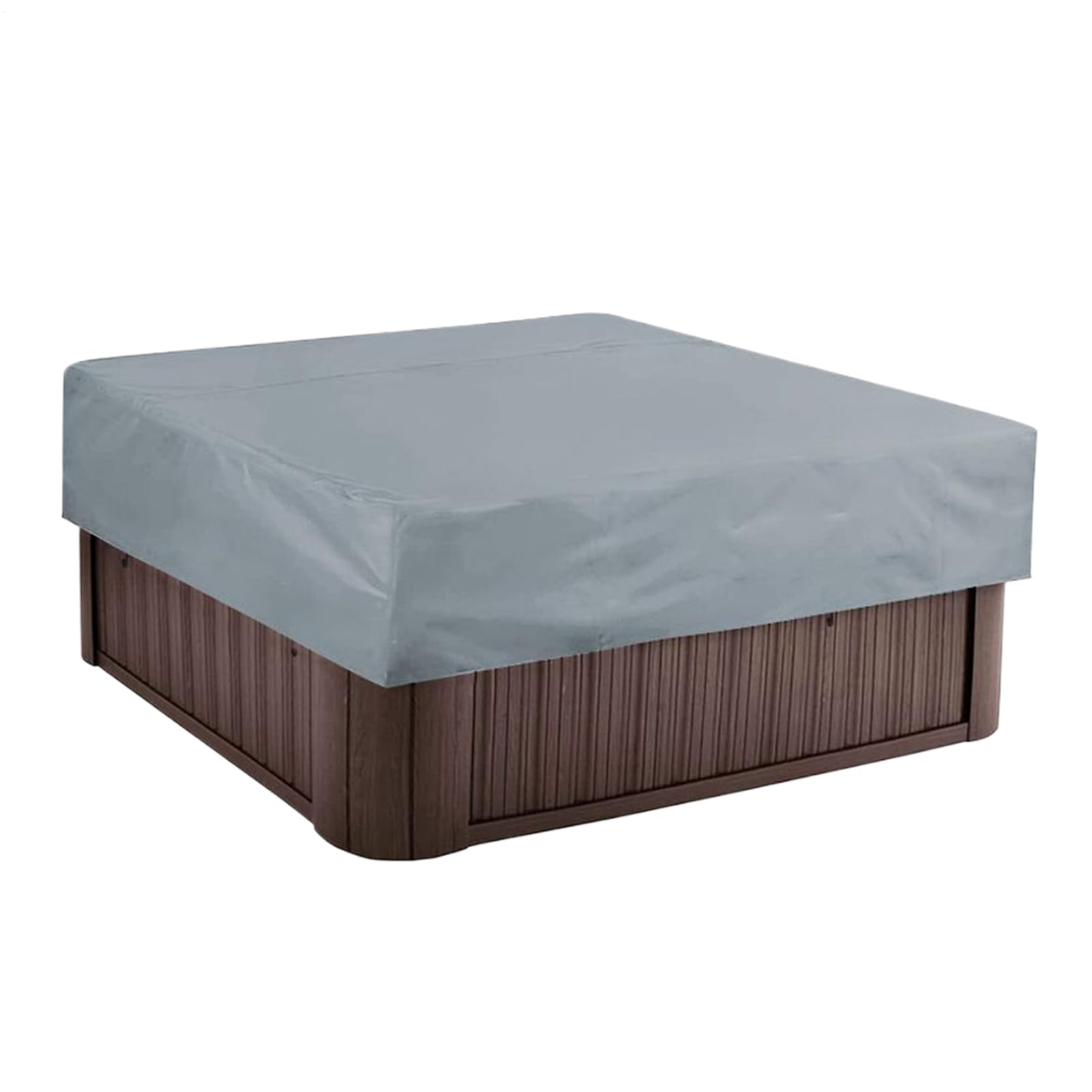 Housse de protection pour jacuzzi haut de gamme bâche robuste carrée de maison