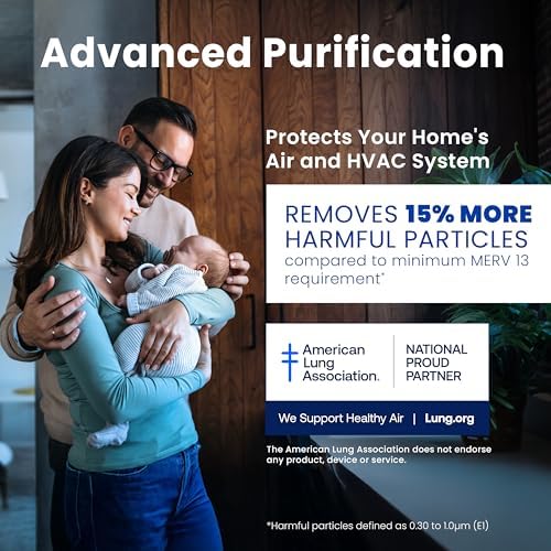 Genuine AprilAire 213 Replacement Filter for AprilAire Whole-House Air Purifiers - MERV 13, Healthy Home Allergy, 20x25x4 Air Filter (Pack of 1) - 3
