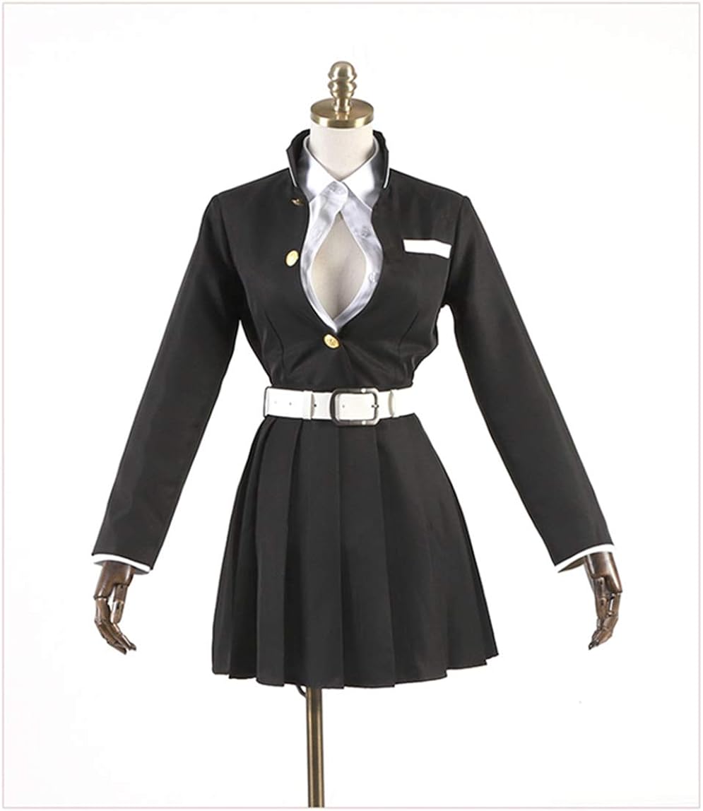 Miniatura 3 de Demon Slayer Kimetsu No Yaiba Kanroji Mitsuri Cosplay Disfraz Kimono Uniformes Halloween Disfraz completo