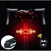 Streak Bike Scooter Turn Signal 5 Different Lights Rechargeable Rear LED Warning Light Remote Control