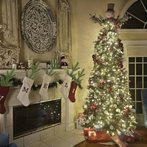 YGbridge Artificial Pine Branches, 60 Pcs Christmas Greenery Stems, Pine Needles Christmas Tree Filler Branches Pine Picks for DIY Garland, Wreath, Christmas Embellishing, Home Decor (60, Green) by YGbridge - Image 4