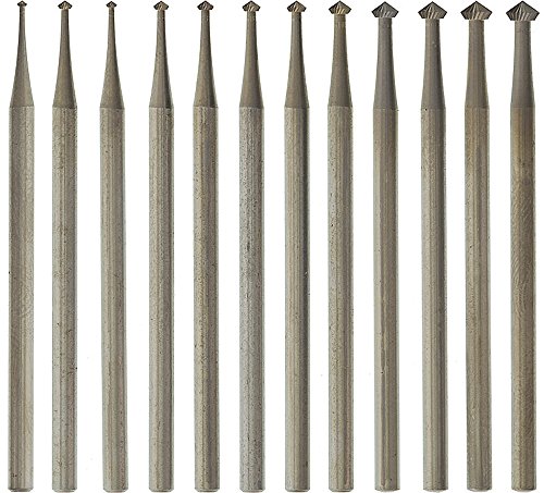 Juego de 12 fresas hart Deluxe 45 grados Eurotool miniatura 1
