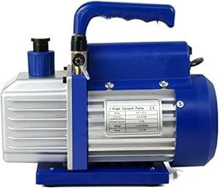 HomGarden 3.5CFM Single-Stage Rotary Vane Vacuum Pump 1/4HP HVAC R134a Heavy Duty Air Refrigerant Tool R134 R410a w/1/4