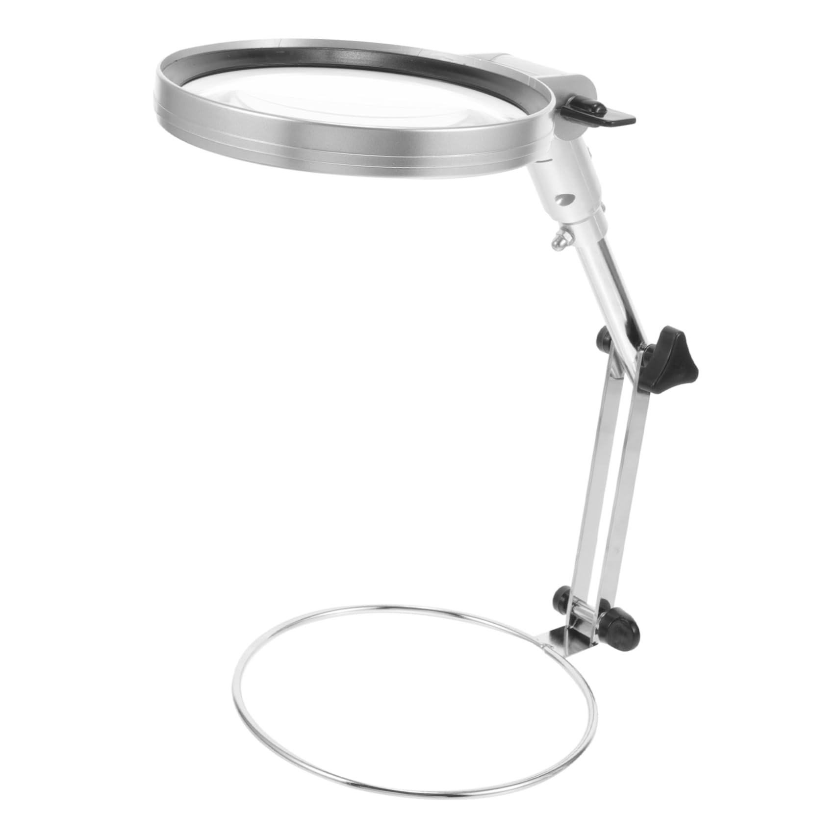 Lampe loupe sur pied portable éclairage intégré pour travaux de précision