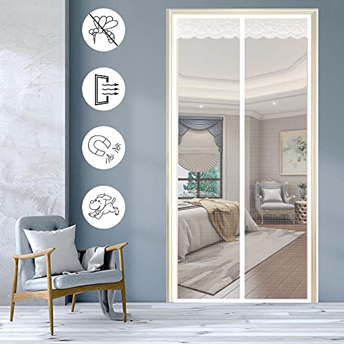 Zanzariera Magnetica per Porta Chiude da Sola Anti...