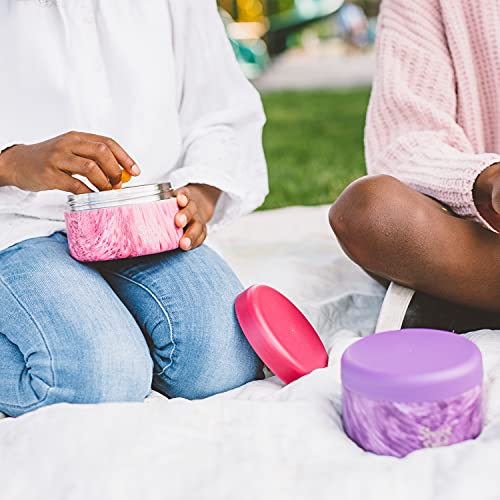 S'well S'nack Stainless Steel Food Container - 10 Oz - Rose Arbor - Double-Layered Insulated Bowls Keep Food Cold For 10 Hours And Hot For 4 - Bpa-Free #TOP4