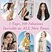 Fashion Double Sided Tape-Strong Body Adhesive for Clothes & Skin Waterproof, No Residue,Hypoallergenic for All Skin Shades(50 Strips)