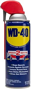 WD-40 Original Formula, Multi-Use Product with Smart Straw Sprays 2 Ways,12 OZ