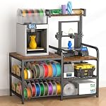 ikkle – ikkle 3D-Druckertisch mit Filament Regal, Schwerlast Filamen