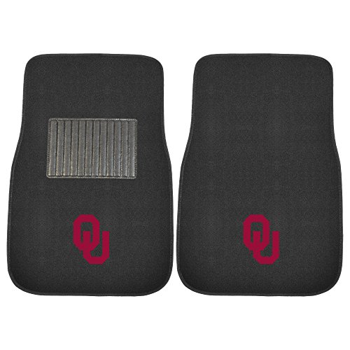 Tapis de voiture brodé Oklahoma 2 pieces 43,2 x 64,8 cm FANMATS 17598