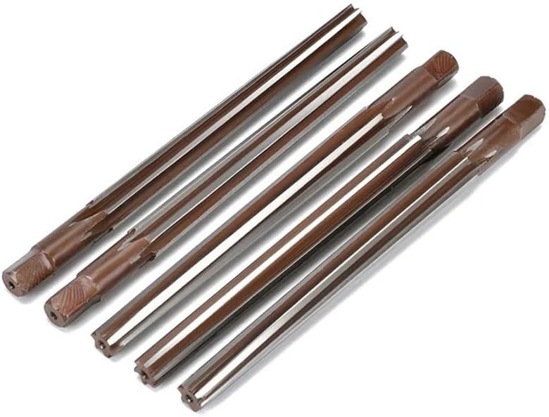 High Speed Steel Conical Pin Extended Reamers 3.0-16.0mm for Wood Aluminium Alloy 1: 50 Straight Groove Hand Reamer(20mmX225mm)