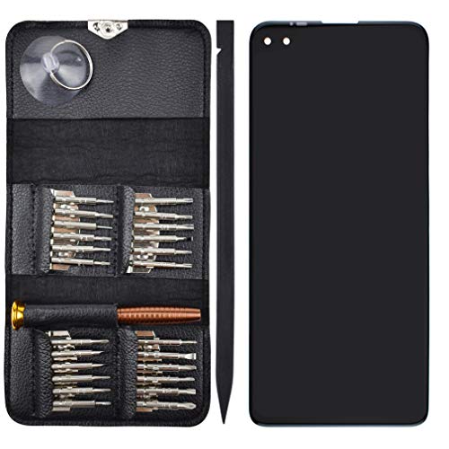 Image of LCD Screen Touch Digitizer Glass Replacement for Motorola Moto G 5G Plus XT2075 XT2075-2 XT2075-3 Black