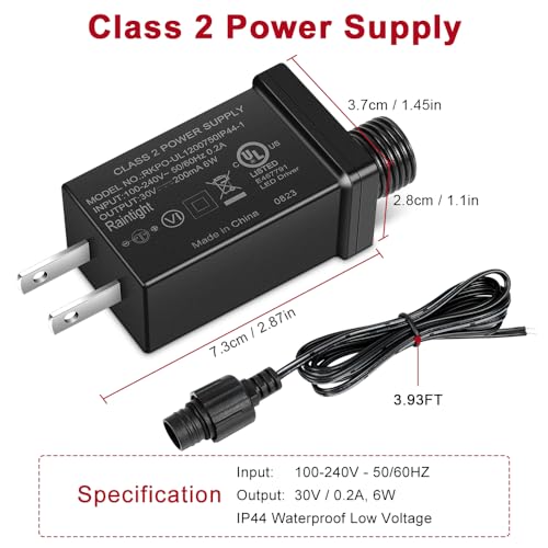 30V 02A 6W Class 2 Power Supply, Low Voltage Transformer