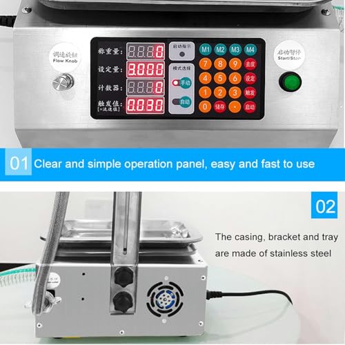 Machine de remplissage de liquide visqueux à pesée quantitative de haute précision - 4