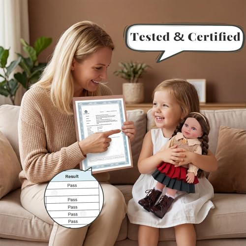 Muñeca bebé realista American 16 pulgadas profesora miniatura 3