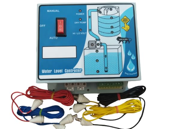 Automatic Water Level Controller Indicator with Sensor for Sump and Overhead Tank (B0CL36YKRR) Amazon Price History, Amazon Price Tracker