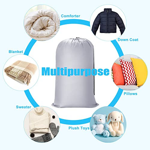 Woanger 16 Pcs Extra Large Travel Laundry Bag 24 X 38 Inch Drawstring Travel Bag Washable Laundry Bag Dirty Clothes Bag For Traveling Laundry Sack For Home Dorm Clothing Storage, 4 Colors #TOP6