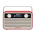 Produktbild Nordmende Transita 120 tragbares DAB Radio (DAB+, UKW, 24 Stunden Akku, Aux In, Wecker, 2 Weckzeiten, Sleeptimer, Snooze-Funktion, Kopfhöreranschluss) rot