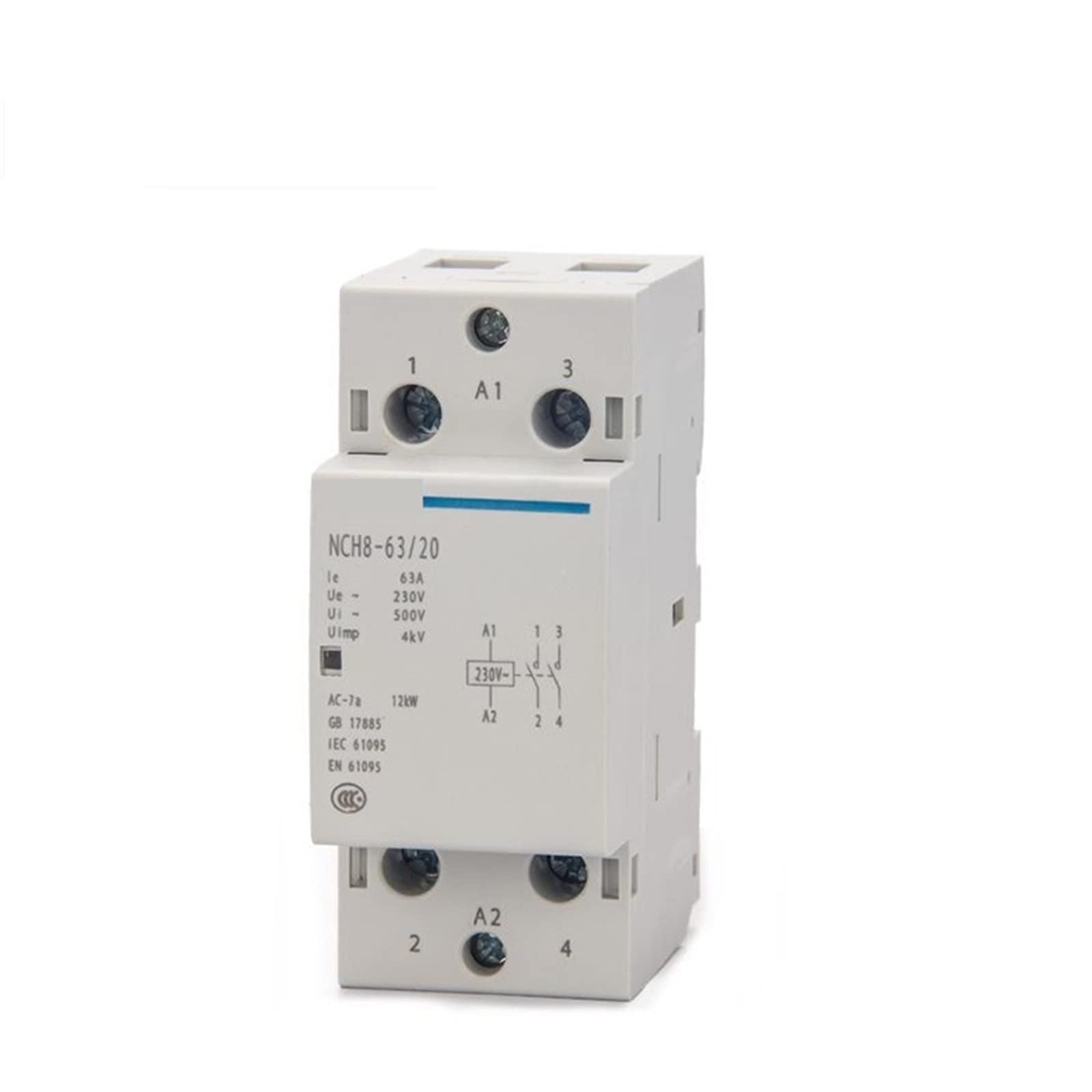 Contacteur modulaire BAWHO NCH8 pour automatiser le chauffage et l'éclairage de la maison