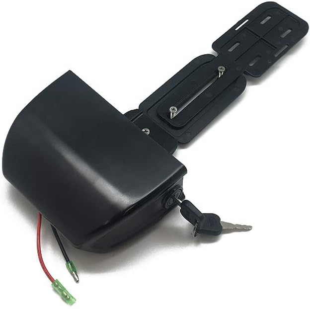 HANERIDE E-Bike XH370-10J Battery Mount Slide Rail with Lock for MiFa, Rex, Prophete Pedelec