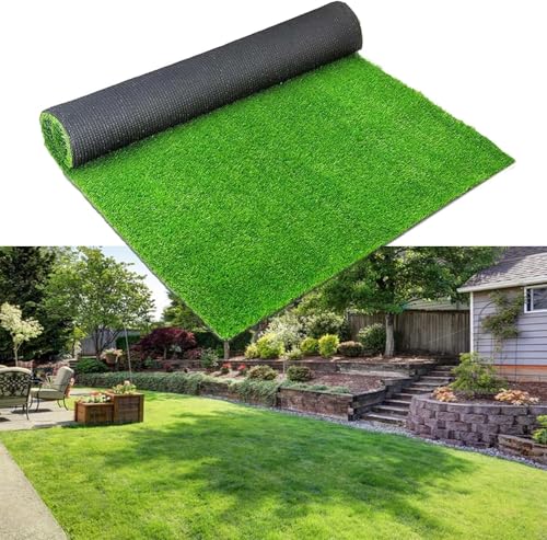 STARROAD-TIM Artificial Grass Rug Turf for Dogs Indoor Outdoor Fake Grass for Dogs Potty Training Area Patio Lawn Decoration (118 x 39 Inch (Pack of 1))