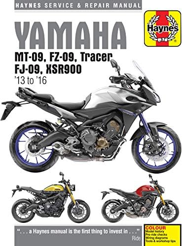 Yamaha MT-09 Service and Repair Manual: 2013-2016 (Haynes Motorcycle)