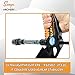SUNYA Archery Stabilizer for Compound Bow, Carbon Fiber Body Flexible Core with Damping System and Weights, 8