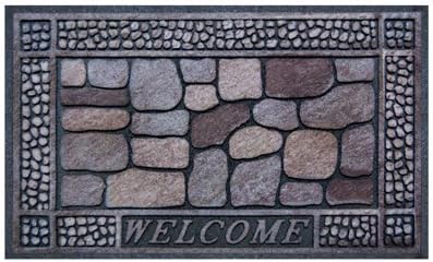 mt5000712 18" x 30", Cobblestone Welcome Mat