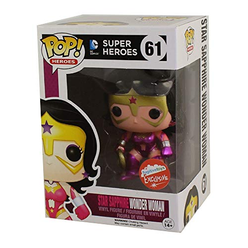 Funko - Figurine Dc Comics - Star Sapphire Wonder Woman Metalic Pop 10Cm - 0849803047405