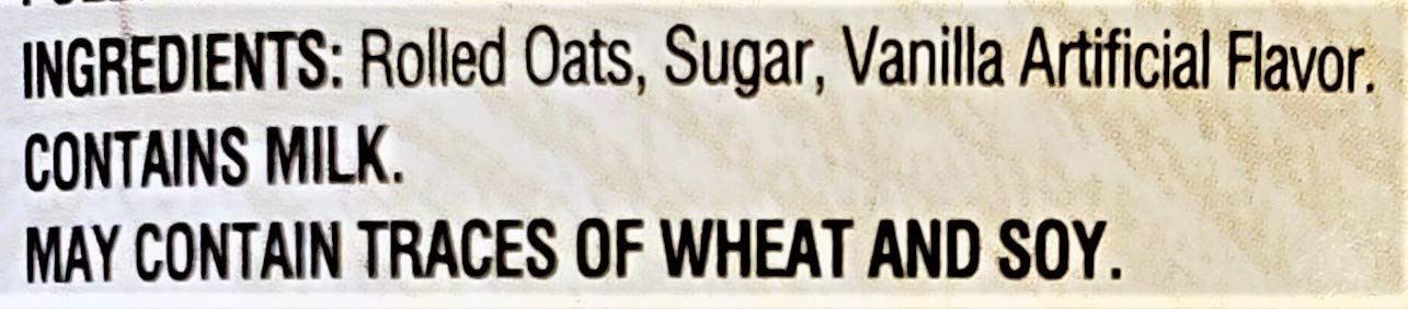 Quaker Instant Oatmeal, Instant Oats, Vanilla Flavor, 3 Pack, 34.8 Ounce Total, 100% Whole Grains, Source of Fiber and Protein