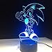 Produktbild Anime Sonic The Hedgehog Figur 3D Led Tischlampe Blitzeffekt 7 Bunte Acryl Visuelle Illusion Usb Led-Leuchten Kinder Schlaf Lampe 100PCS