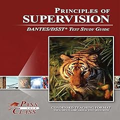 Principles of Supervision DANTES/DSST Test Study Guide Audiobook By PassYourClass cover art