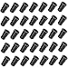 Operitacx 35pcs Furniture Insert Socket Small Component Furniture stem Inserts Socket Plug-in Socket Pole Cover Insert Rubber Cap Stem to Rotate Ring Socket Insert for casters Sleeve