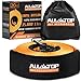 ALL-TOP 100% Nylon Recovery Tow Strap 3" x 20ft - 32,000 Lbs Snatch Strap - 22% Elasticity by Nylon N66 - Triple Reinforced Loop Adjustable Protector Sleeve - Generate Kinetic Force to Recover