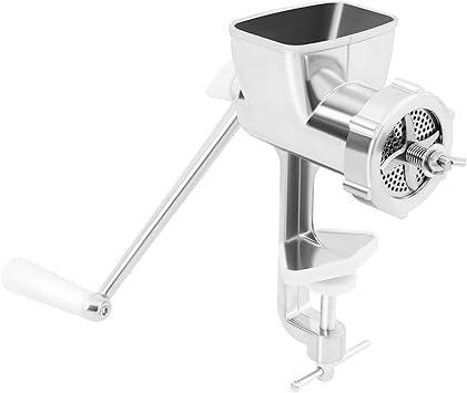 Feed Pellet Machine, Manual Animal Feed Pellet Machine with 1.5mm/2mm/2.5mm/3mm/8mm Molds Animal Feed Granulator for Domestic and Commercial