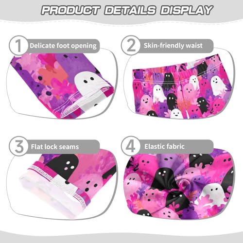 Casual Leggings for Girls,Toddler's Stretch Yoga Pants,Tights Trousers for Dance Running Gymnastics Sports 4-10T3