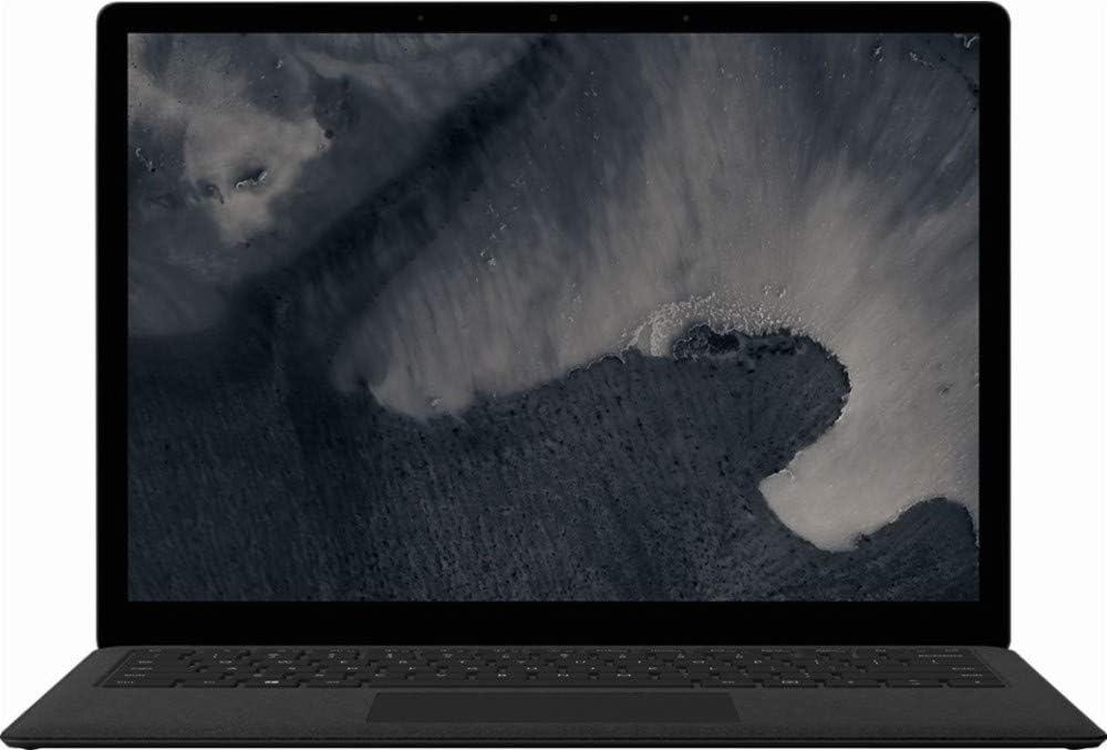 2018 Microsoft Surface Laptop 2 with Intel Core i5-8250U (13.5-inch, 8GB RAM, 256GB SSD) (QWERTY English) Black (Renewed)