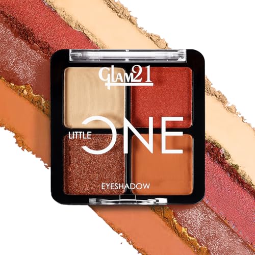 Image of Glam21 Little One 4-in-1 Eyeshadow Palette | Ultra pigmented, Easy to blend | Long Lasting Eye Make Up Kit |Pool Party-02