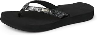 REEF Women's Star Cushion Flip Flops - Glitter Strap Sandals with Super Soft Cushion Footbed & All-Day Comfort