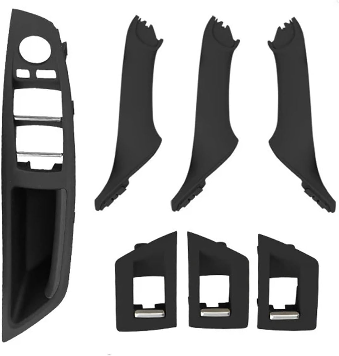 7pcs Car Interior Door Handle Recessed Grip Switch Panel Set for bmws 520d 528i 5141-7225-873