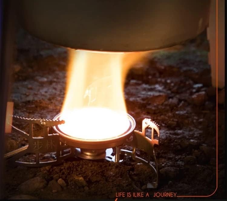JSEIAJB Camping B15+S2400 Stove Set Folding Cooking Gas Stove Camping Cookware Split Gas Furnace With Picnic Pot