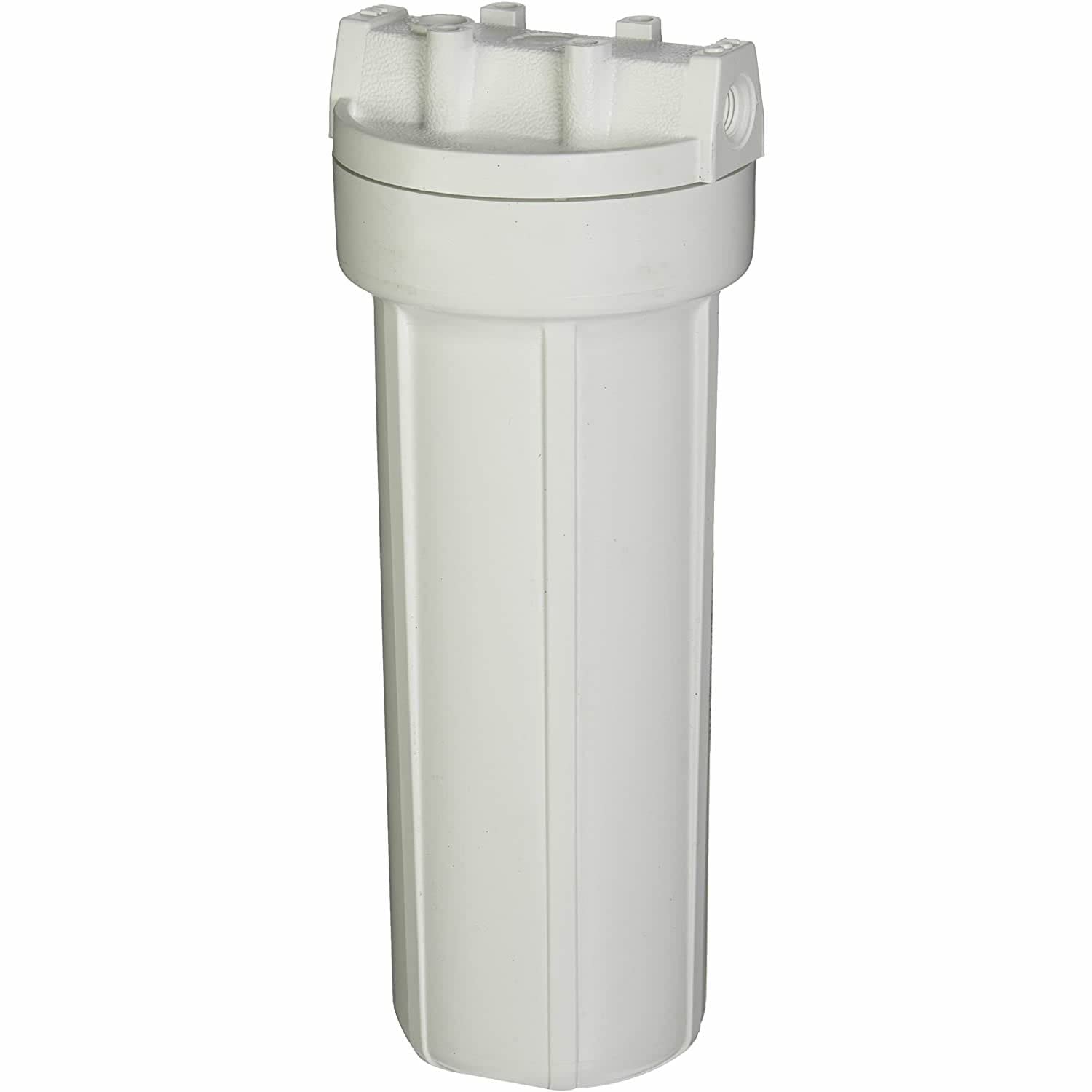 Slim Line (158149)10" Filter Housing - White Cap/White Sump 3/8" NPT/Pressure Release
