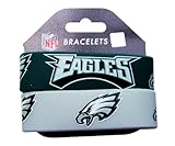 NFL Phil Eagles Sports Team Logo Rubbersilicon Wrist Band Gift Set