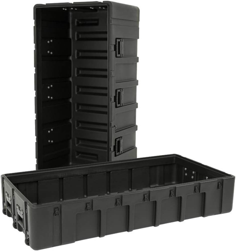 SKB Cases 3R6029-31B-E R-Series 6029-31 Waterproof Utility Case; LLDPE Polyethylene; Pressure Relief/Breather Valves; Resistant to Impact Damage