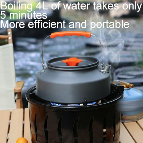 Réchaud à gaz pour différents pots indispensable pour réussir votre barbecue extérieur